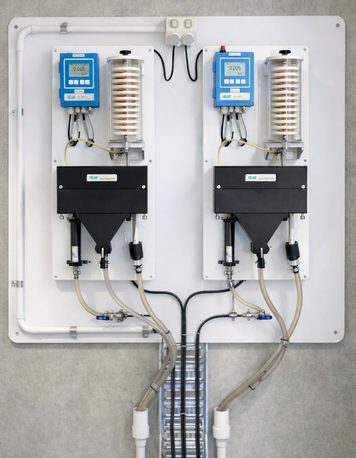 turbidity analysers from Swan Analytical Instruments. AMI Turbiwell is a non-contact online nephelometer